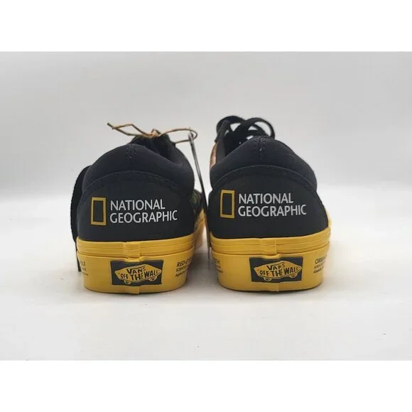 Vans National Geographic Animals Wom Size 5.5 Old Skool‎ Skateboarding Shoes